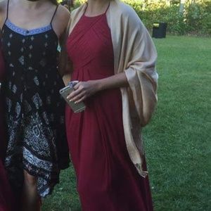 Azazie Burgundy Ginger Bridesmaid Dress